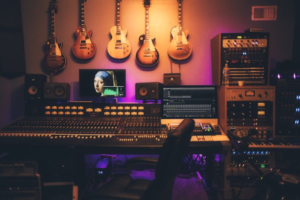 Podcast Equipment Setup